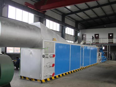 Multiple tunnel egg tray dryer