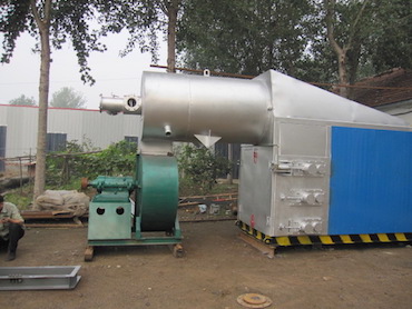 Burning chamber for dryer